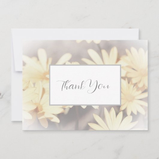 Carte De Remerciements Dreamy Daisies 3 (Devant)