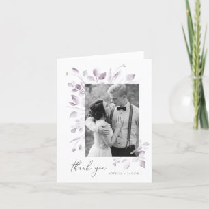Carte De Remerciements Dreamy Foliage