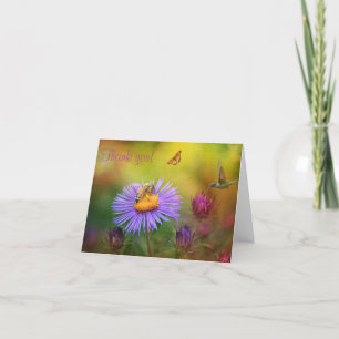 Carte De Remerciements Dreamy Garden