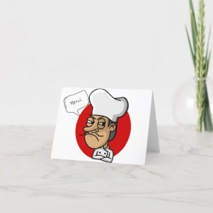 Carte de remerciements drôle