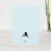 Carte De Remerciements Drôle Cartoon Je Vous Manque (Dos)