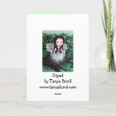 Carte De Remerciements Dryad (Dos)