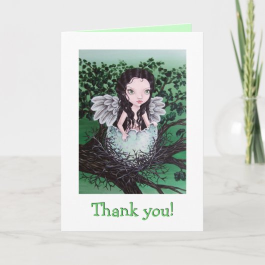 Carte De Remerciements Dryad (Devant)