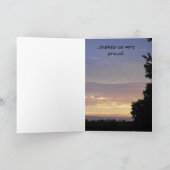 Carte De Remerciements DSCF6090, Au service de notre pays.... (Intérieur)