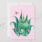 Carte de remerciements du Baby shower des amis de  (Dos)