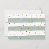 Carte de remerciements du Baby shower forestier d' (Dos)