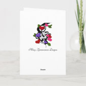 Carte de remerciements du coeur (Dos)