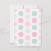 Carte de remerciements du cône de neige | Merci de (Dos)