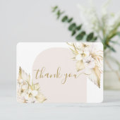 Carte de remerciements du désert de Bohême (Debout devant)