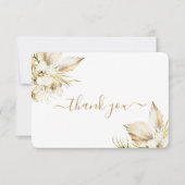 carte de remerciements du désert de Boho (Devant)