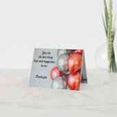 carte de remerciements du meilleur ami (Devant)