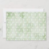 Carte de remerciements du parti Dinosaur avec phot (Dos)