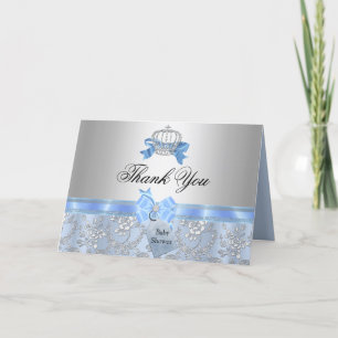 Carte de remerciements du petit Baby shower de la 