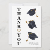 Carte de remerciements du plafond de diplôme moder (Devant)