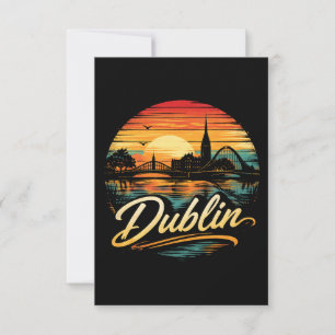 Carte De Remerciements Dublin