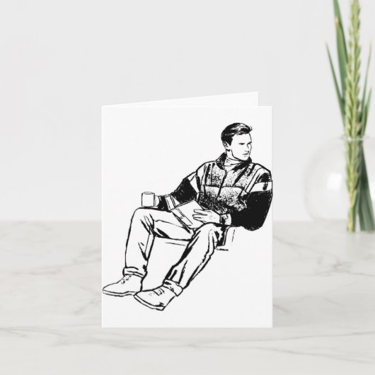 Carte De Remerciements Dude (Devant)