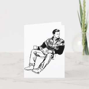 Carte De Remerciements Dude