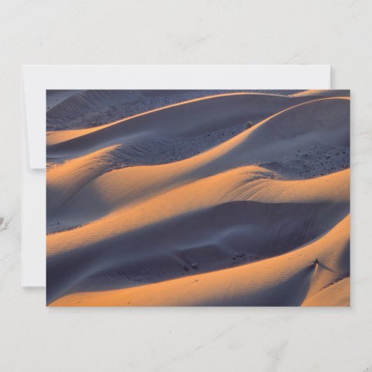 Carte De Remerciements Dune de Sable Abstrait (Devant)