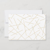 Carte De Remerciements Dusk Watercolor Géométrique Calligraphie moderne (Dos)