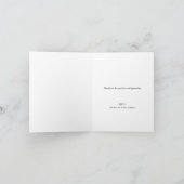 Carte De Remerciements Dusty Rose Thankful Script Custom Photo Mariage (Intérieur)