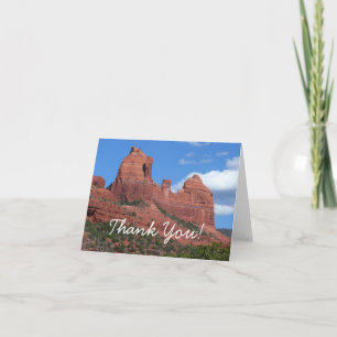 Carte De Remerciements Eagle Rock I Sedona Arizona Photographie de voyage