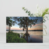 Carte De Remerciements Eau | Kraft Azalea Park Maitland Floride (Debout devant)