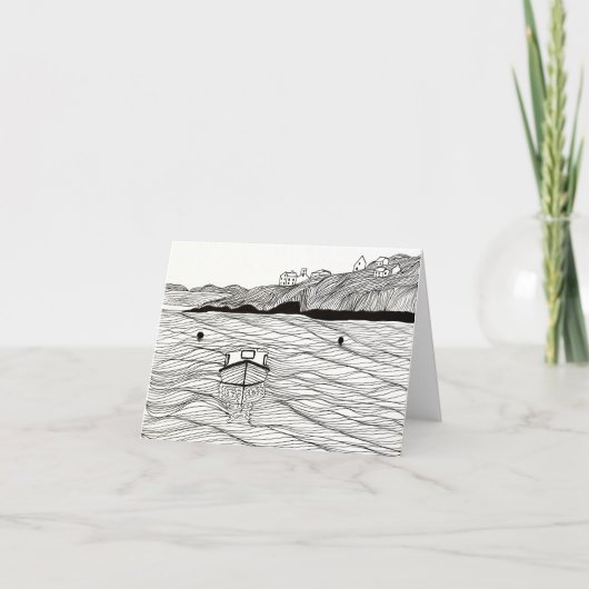 Carte De Remerciements Eaux irlandaises (Devant)