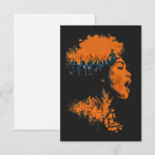 Carte De Remerciements Echo of the Crowd (Devant / Derrière)