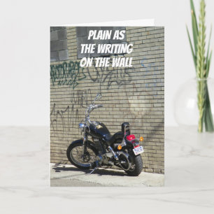 CARTE DE REMERCIEMENTS ÉCRIRE SUR LE MUR-MERCI !