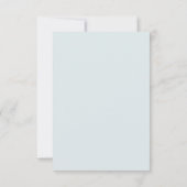 Carte De Remerciements Écriture manuscrite moderne avec arc-en-ciel enfan (Dos)