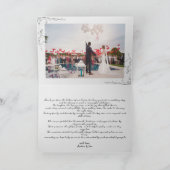 Carte De Remerciements Écriture manuscrite moderne illustrée fantaisiste (Intérieur)