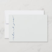 Carte De Remerciements Écriture manuscrite vierge (Devant)