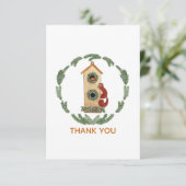 Carte De Remerciements Écureuils joueurs (Debout devant)