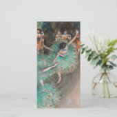 Carte De Remerciements Edgar Degas - Swaying Dancer / Danseuse en vert (Debout devant)