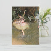 Carte De Remerciements Edgar Degas - The Star 1878 (Debout devant)