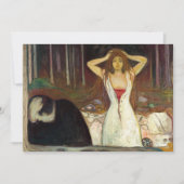 Carte De Remerciements Edvard Munch - Ashes (Devant)