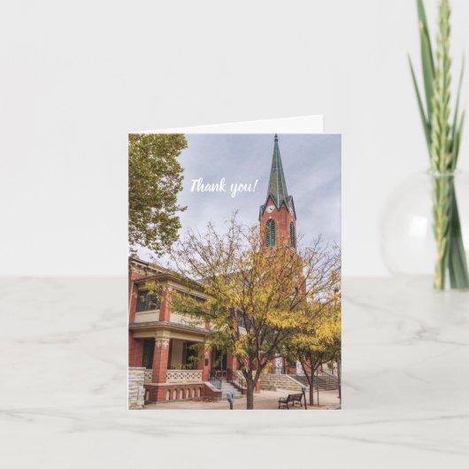 Carte De Remerciements Église catholique Saint-Pierre (Devant)