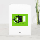 CARTE DE REMERCIEMENTS EI SERIES-THANKS RETRO PET CARD (Dos)