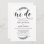 Carte De Remerciements Elégance rustique EDITABLE COULEUR Mariage Inviter (Devant / Derrière)