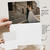 Carte De Remerciements Élégant Beige Monogrammé, Mariage Aquarelle