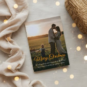 Carte De Remerciements Elegant Christmas Greeting Card | Merry Christmas