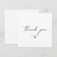 Élégant cœur en calligraphie noire et blanche