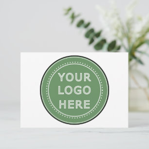 Carte De Remerciements Élégant, contemporain, poli et personnalisable.