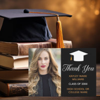 Élégant Graduation Photo Chic Custom 2025 Graduate