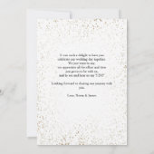 Carte De Remerciements Élégant Mariage floral bleu bleu rose bleu marine (Dos)