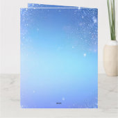 Carte De Remerciements Élégant Mariage Sparkle (Dos)