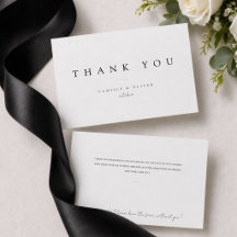 Élégant Minimaliste Noir et Blanc