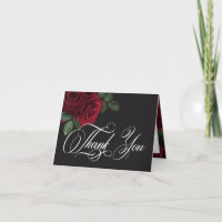 Élégant Moody Sang Rouge Rose Floral Mariage plié