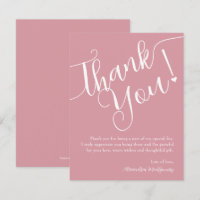 Élégant Script Baby shower fille rose