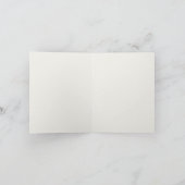 Carte De Remerciements Elegant watercolor Cardinal bird Sympathy card (Intérieur)